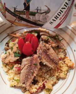 Sardinha com quinoa Moliceiro